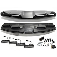 HAWKE LED ROOF LIGHT LAMP BAR fits LAND ROVER DEFENDER 90 L663 Gloss Black