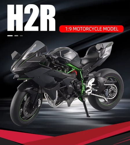 Scale kawasaki h2r alloy - 1:9,