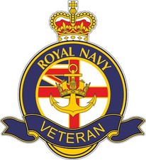 Royal Navy Veteran Car Window