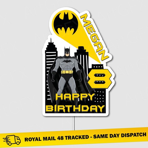 Personalised batman birthday - batman,