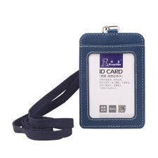 ID Badge Card Holder Pu