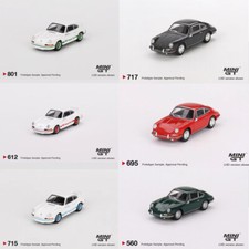 MINIGT 1:64 Model Car Porsche 911 Carrera RS Alloy Die-Cast Vehicle Collection