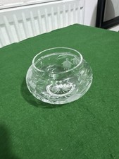 Vintage Stuart crystal cascade fuschia