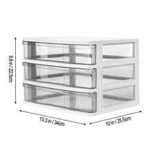 3/4/5 Drawers Desktop Storage