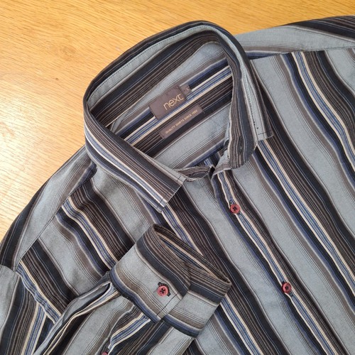Next men striped shirt size - next,