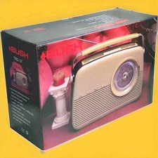 Vintage Bush FM/MW/LW Transistor Radio TR82 Working Retro 