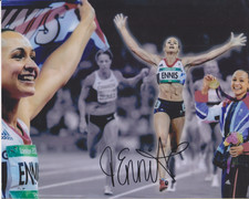 JESSICA ENNIS SIGNED PHOTOGRAPH