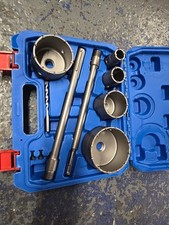 9PCS Concrete Hole Saw Set,Tungsten Steel SDS Plus Shank Masonry Wall Hole...