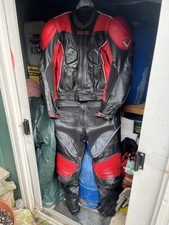 frank thomas mens leather two piece suit