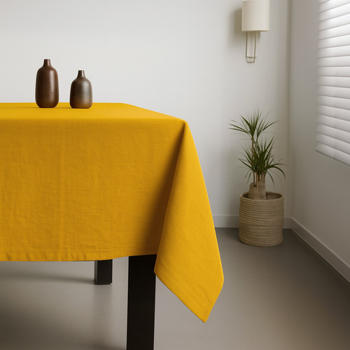 Plain tablecloth lightweight - plain,