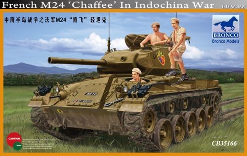 Bronco models cb35166 m24 - bronco, 1:35
