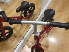 Cruzee Ultra-Light Aluminum Balance Bike Metallic Red, 12-inch Wheels