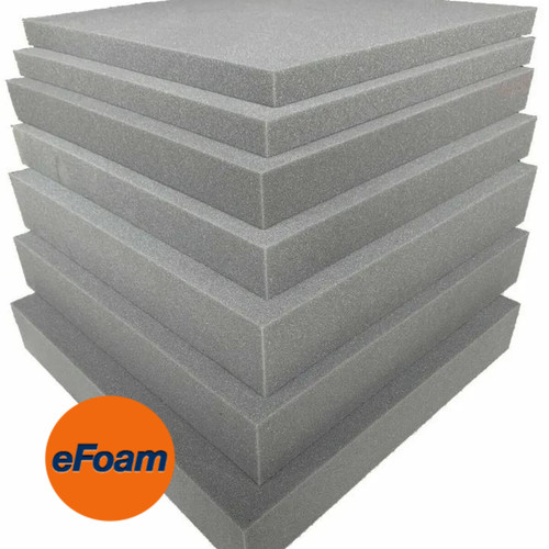 Upholstery grey foam sheet - grey,