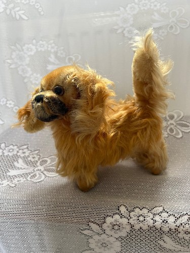 Steiff pekinese dog peky - dog,