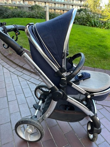 Egg pram navy stroller and - ,