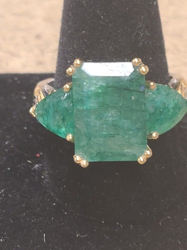 Square green zambian emerald - green,