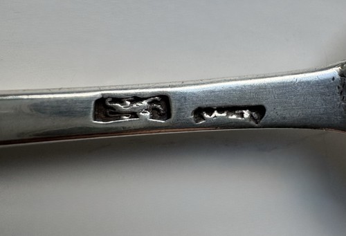 Early sterling silver spoon - sterling,