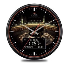 Azan LED Prayer Wall Clock -