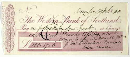 Western bank scotland - of,