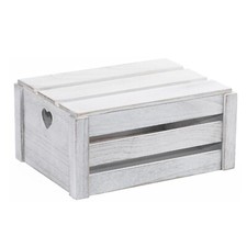 Wooden Crate with Heart