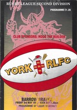 York v Barrow Braves 3 May