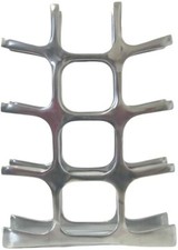 Modern Wine Bottle Stand Floor Standing Aluminium Bottle Silver Wine Rack Drinks