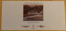 Aston Martin Lagonda, V8 Saloon, V8 Vantage, V8 Volante Brochure Prospekt