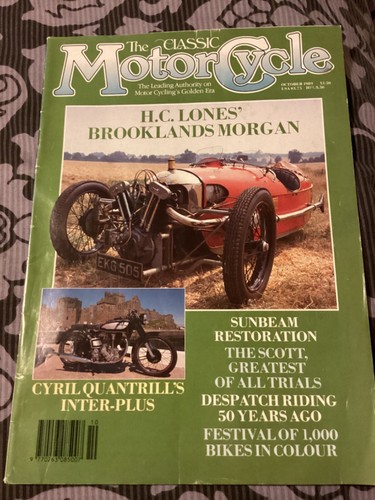 The classic motorcycle october - the,