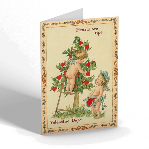 Valentines day card vintage - day,