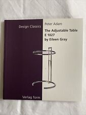 Eileen Gray The Adjustable Table Design Classics " PaperBack"