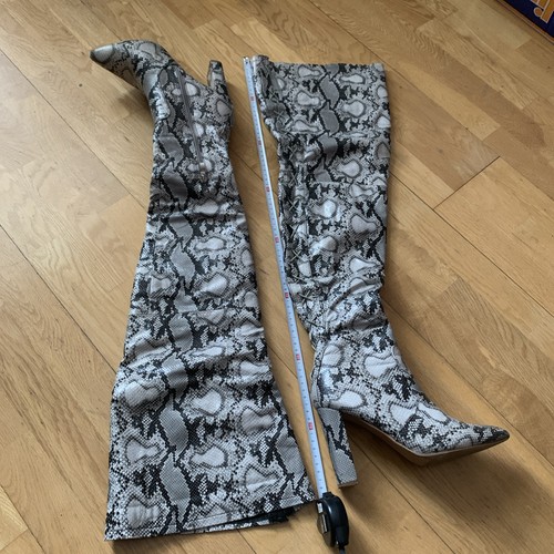 Ego black white snakeskin - ego,