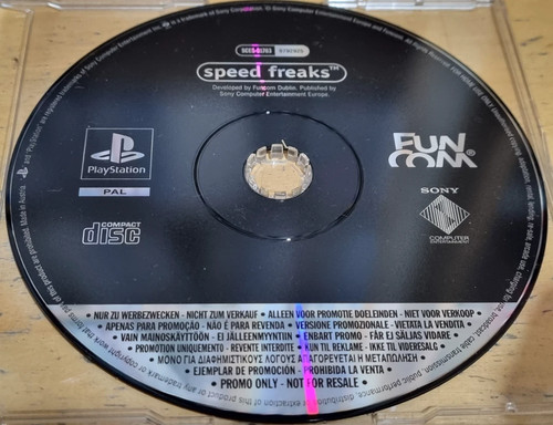Speed freaks promo for sony - speed,