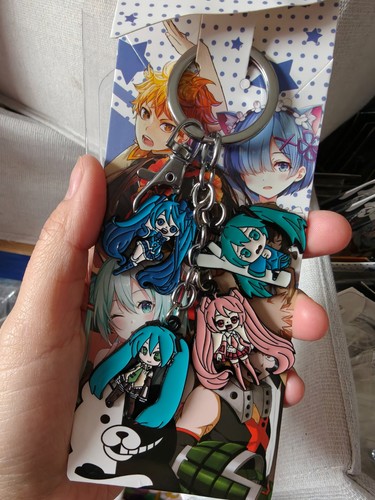 Hatsune miku keyring - hatsune,