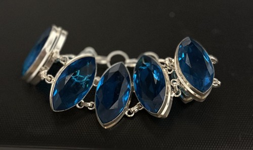 Faceted london blue topaz - faceted,