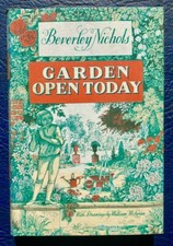 Beverley Nichols, Garden Open Today, First edition 1963 very good condition