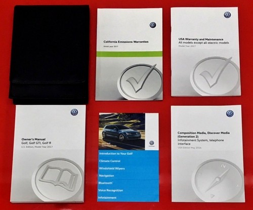 2017 golf owners manual - golf, set