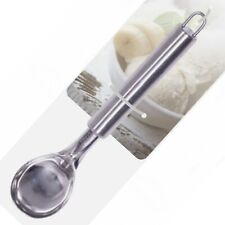 Ice Cream Scoop Stainless Steel Heavy Duty Mash Potato Sorbet Spoon Melon Food