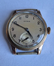 VINTAGE GOLD CYMA WRIST WATCH