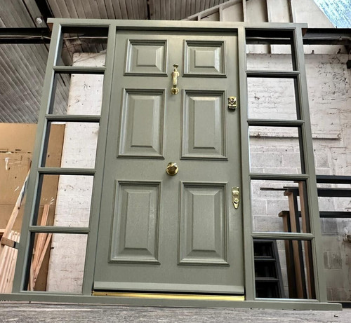 Accoya panel entrance - 6,
