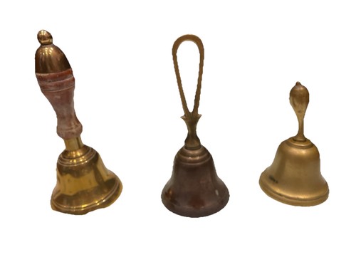 Brass hand bells - hand, 3