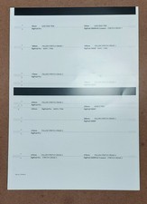 Morgana Digifold & Creaser Test Sheets