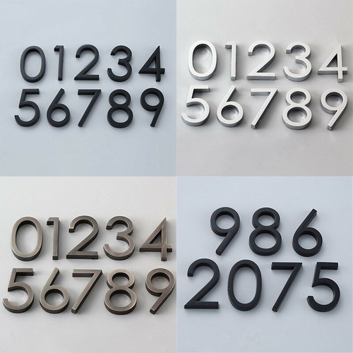 6cm door number sign stickers - sign,