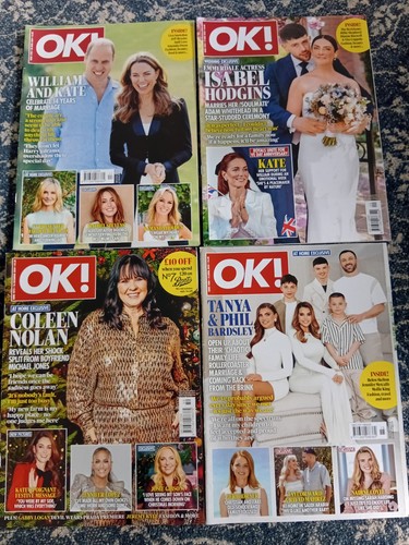 Magazine bundle x4 - ok!,