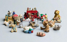 Peter Fagan Colour Box Animal Figurines Job Lot x 18  Cat Dog Mouse Bear