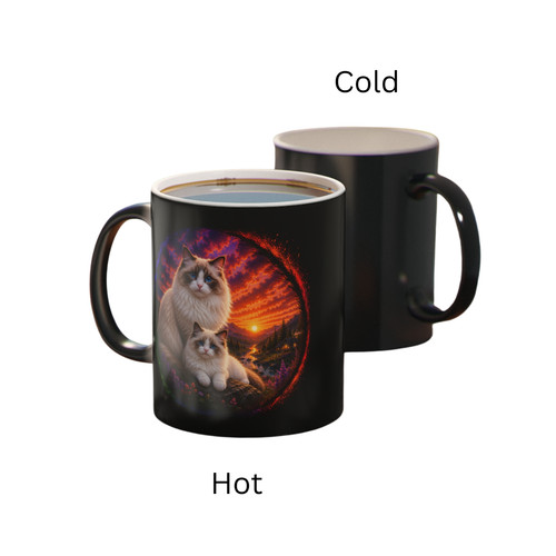 Ragdoll cat mug - cat,