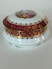 Limoges La Reine Trinket Box