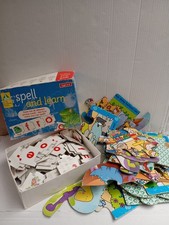 ELC Puzzle Jigsaw Alphabet Dinosaur Toy Early Learning Centre Poor Condition