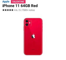 Apple iPhone 11 64gb/ Red/