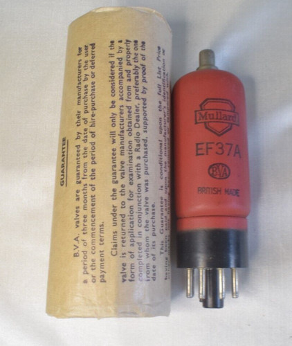 Ef37a mullard red straight - mullard,