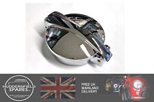 Chrome Monza Flip Petrol Fuel Cap For Classic Mini - NEW